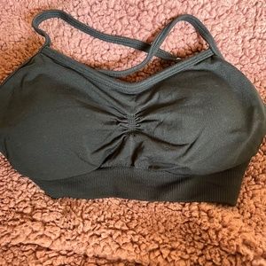 Calia XS black padded bralette
